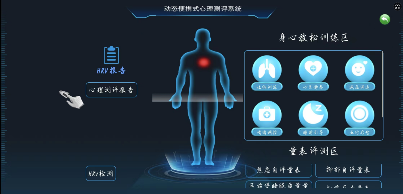 智能睡眠舱无人值守健康监测示意